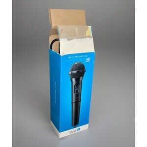 Black Microphone Controller (Nintendo Wii U) Official OEM